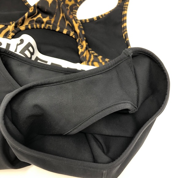 Burberry Sheld Leopard Print Logo Band Swimsuit - Picture 6 of 12